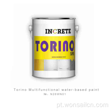 Torino Multifuncional tinta à base de água